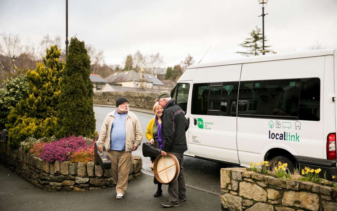 Daily morning commuter service from Borris-In-Ossory to Mount Lucas via Portlaoise